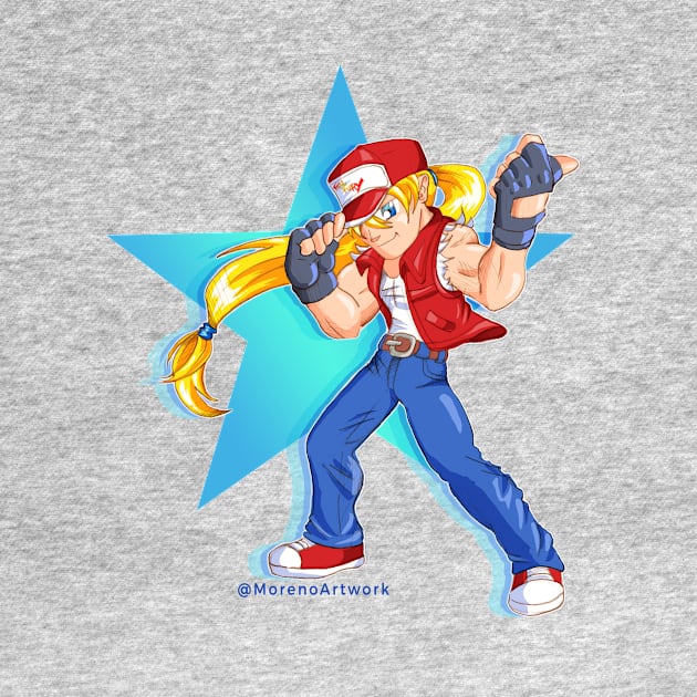 Cute Terry of Fatal Fury by MorenoArtwork